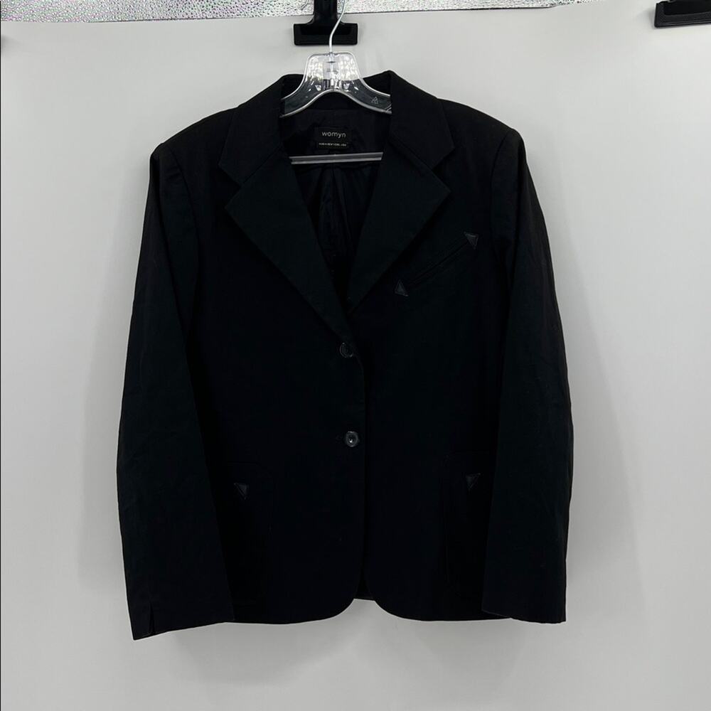 Womyn Vintage Rodeo Jacket - Black - 12